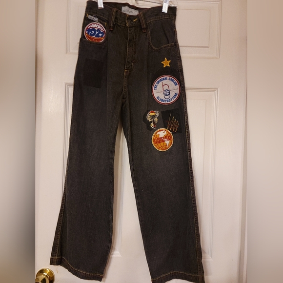 Platinum Fubu Harlem Globetrotter Jeans - Picture 1 of 12